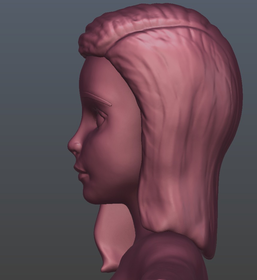 Stylized Girl Joan preview image 4